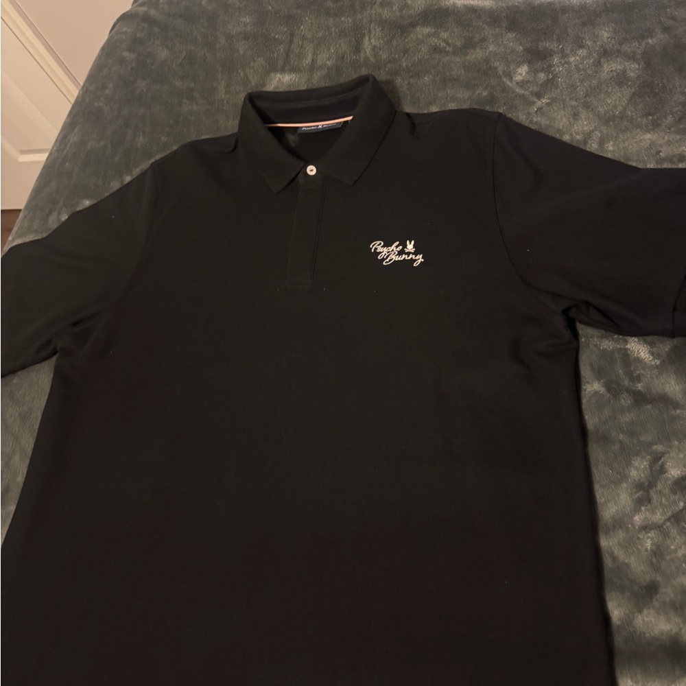 Psycho Bunny Black Polo Shirt